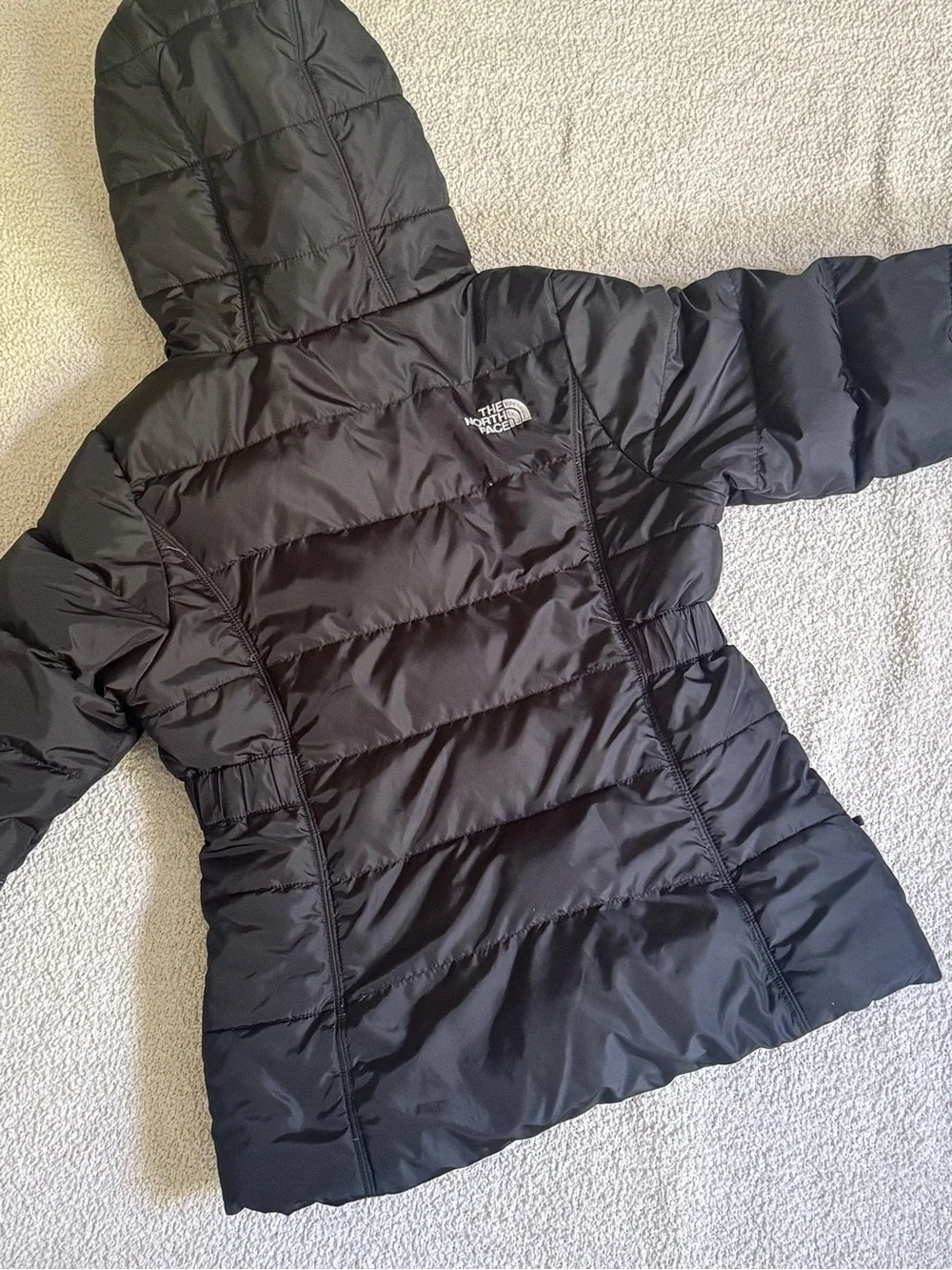 The North Face Black Kids Puffer Jacket with Hood